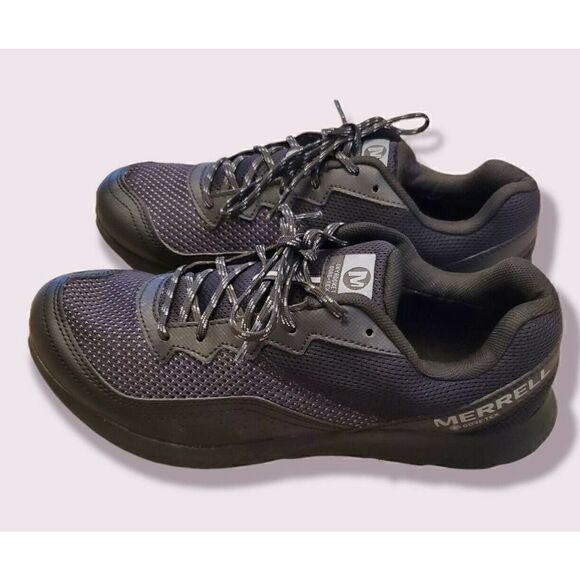 Merrell SKYROCKET GORE-TEX BLACK & Grey Trail Sneakers Size Women's 9.5 J066580 - Picture 4 of 8